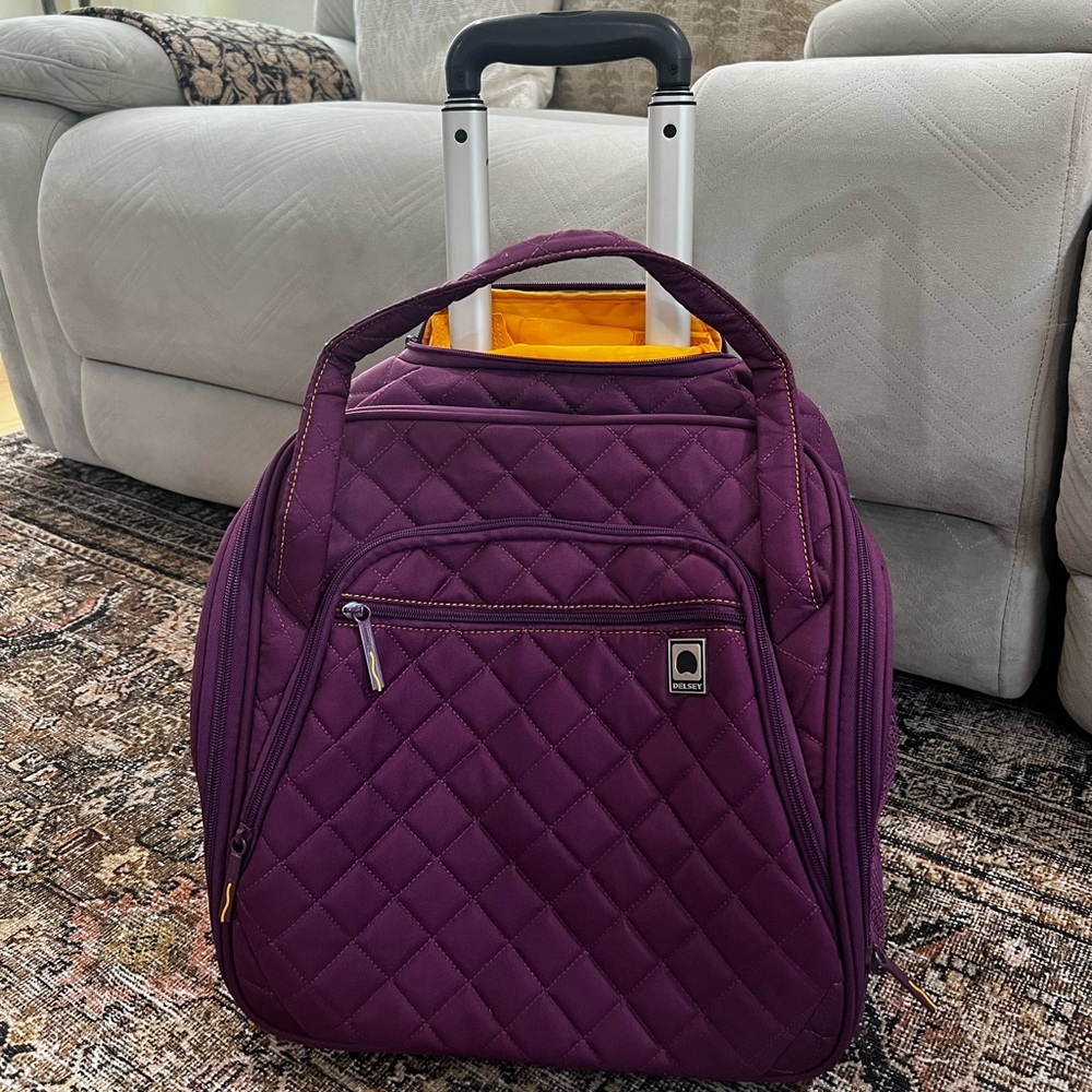 Delsey under the seat carry on bag